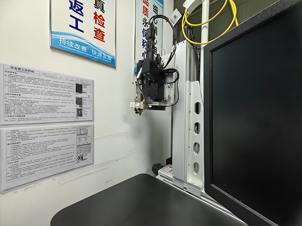 Jet Dispenser + Laser Tester