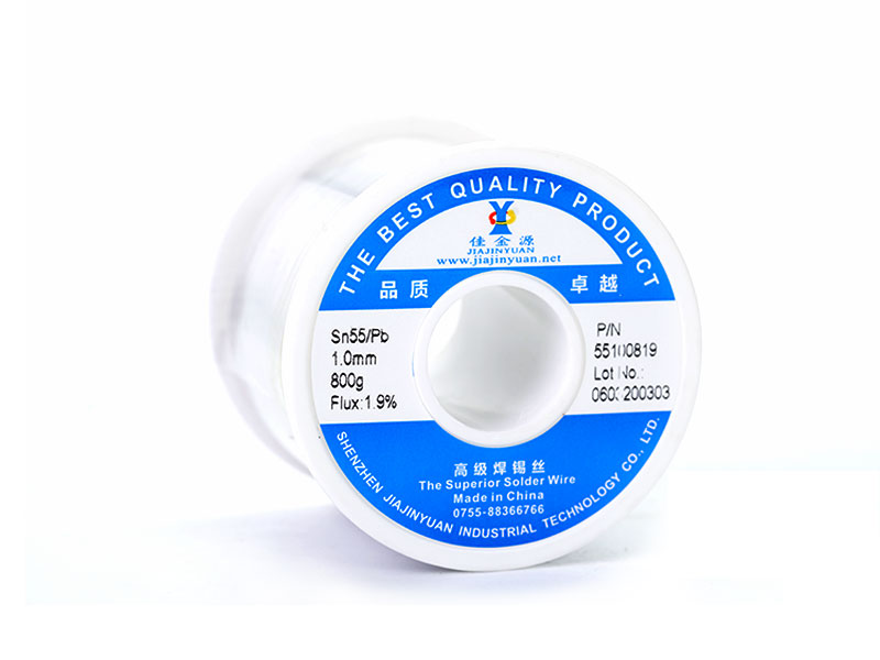 There is lead-tin wire Sn55