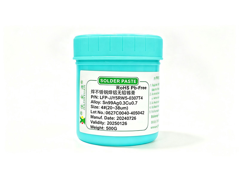 LFP-5RW5-0307 Lead-Free Solder Paste for Stainless Steel and Aluminum