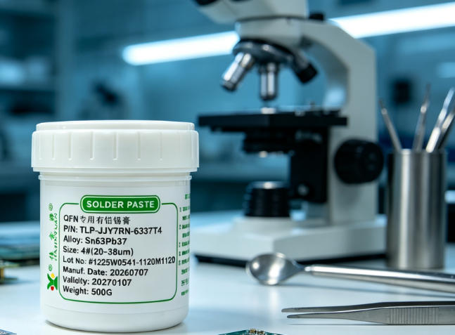 TLP-7RN Series QFN-Specific Solder Paste Improves Chip Packaging Yield