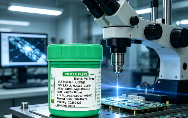 LFP-5RW5 Series Stainless Steel and Aluminum Soldering Paste Solves Dissimilar Metal Welding Challenges