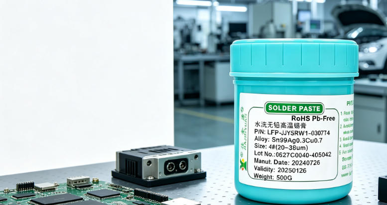 Cleaning Process and Residue Control of LFP-5RW1 Series Water-Washable Solder Paste