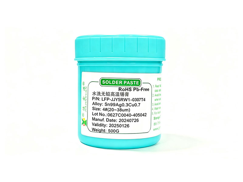 LFP-5RW1-0307 Water-Washable Lead-Free High-Temperature Solder Paste